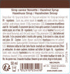 Le Sirop de MONIN Saveur Noisette