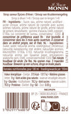Le Sirop de MONIN Saveur Epices d'Hiver