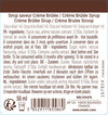 Le Sirop de MONIN Saveur Crème Brulée