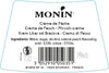 La Liqueur de MONIN Crème de Pêche 70cl (16%)