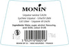 La Liqueur de MONIN Litchi 70cl (17%)