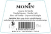 La Liqueur de MONIN Vanille de Madagascar 70cl (20%)