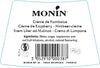 La Liqueur de MONIN Crème de Framboise 70cl (18%)