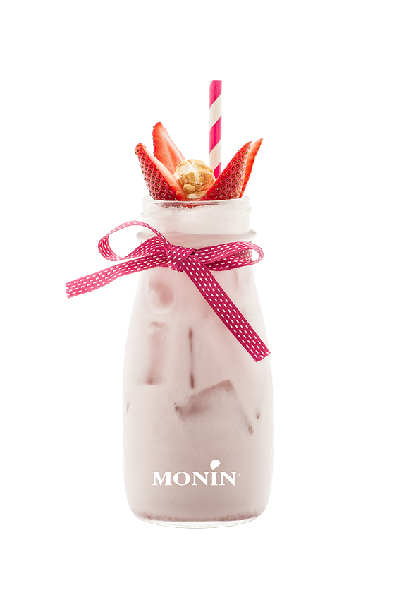 Milkshake Fraise Popcorn