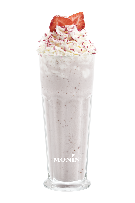 Milkshake Banane Chantilly à la Fraise