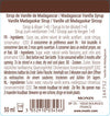 Le Sirop de MONIN Vanille de Madagascar