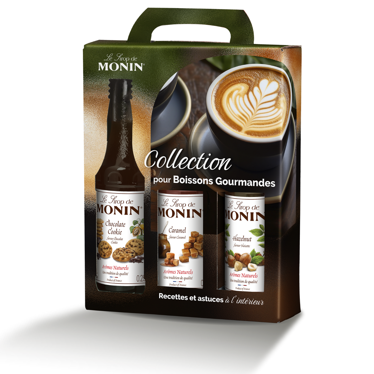 Coffret de Sirops pour Boissons Gourmandes - 3x25cl