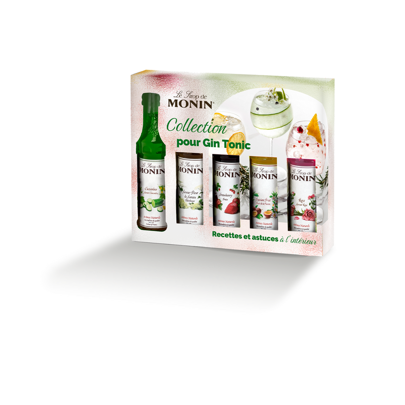 Coffret de Sirops pour Gin Tonic - 5x5 cl