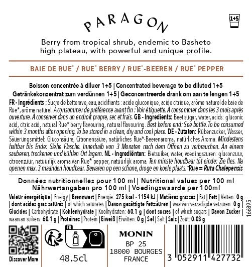 PARAGON Cordial Baie de Rue