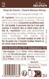 Le Sirop de MONIN Cassis
