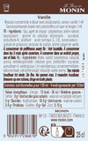 Le Sirop de MONIN Vanille sans Sucre