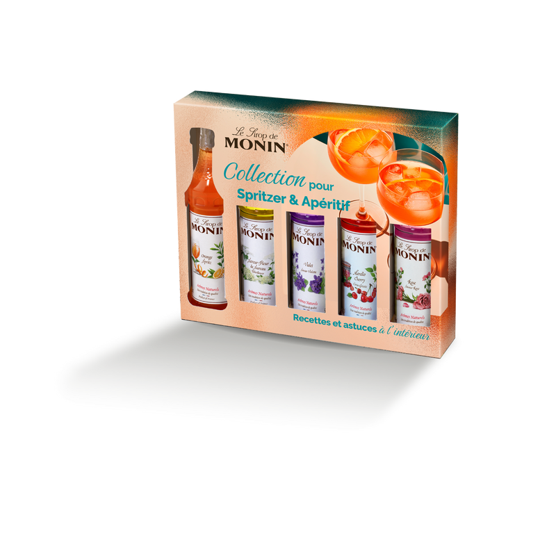 Coffret de sirops pour Spritzer et Apéritif - 5x5cl