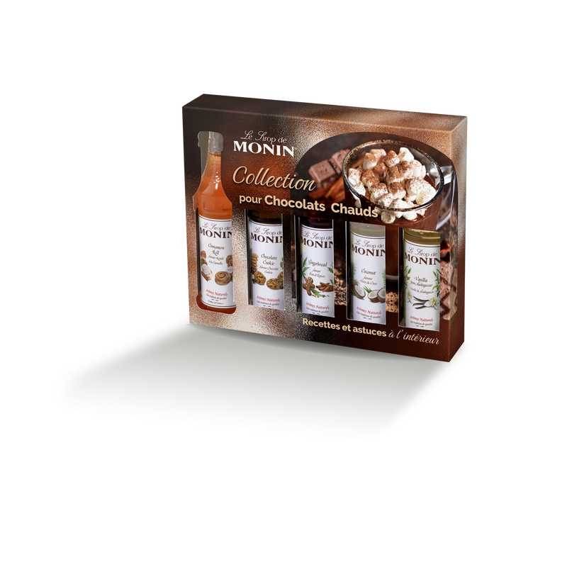 Coffret de sirops pour Chocolat chaud - 5x5 cl