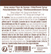 Le Sirop de MONIN Saveur Fleur de Sureau