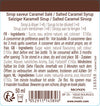 Le Sirop de MONIN Saveur Caramel Salé