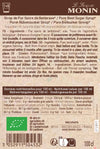 Le Sirop de MONIN Pur Sucre de Betterave Bio