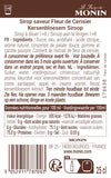 Le Sirop de MONIN Saveur Fleur de Cerisier