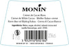 La Liqueur de MONIN Crème de Cacao Blanc 70cl (20%)