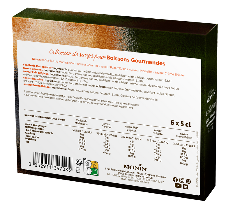 Collection pour Boissons Gourmandes