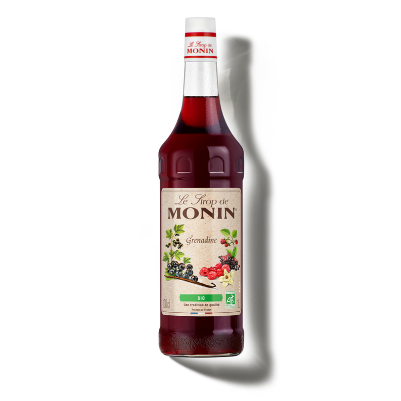 Le Sirop de MONIN Grenadine Bio