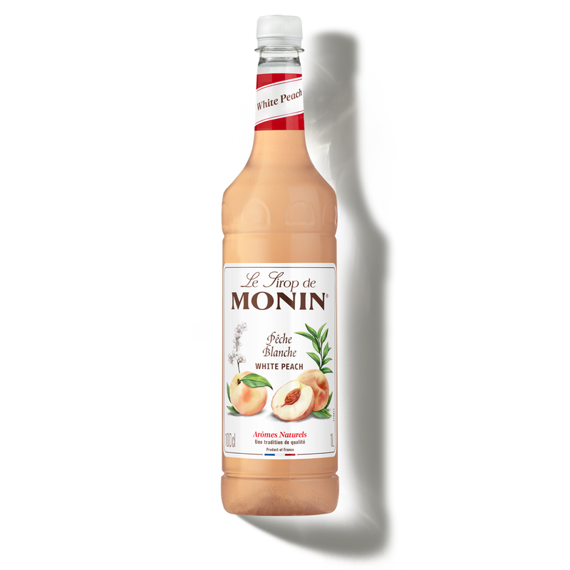 Le Sirop de MONIN Pêche Blanche