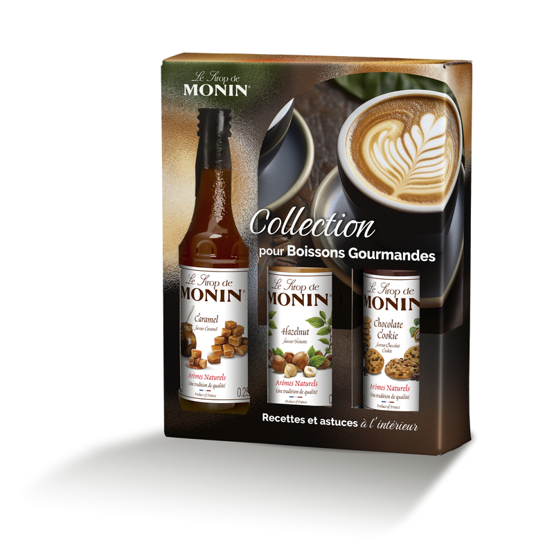 Coffret de Sirops pour Café - 3x25cl
