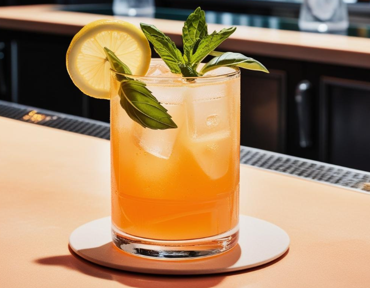Limonade Abricot Basilic
