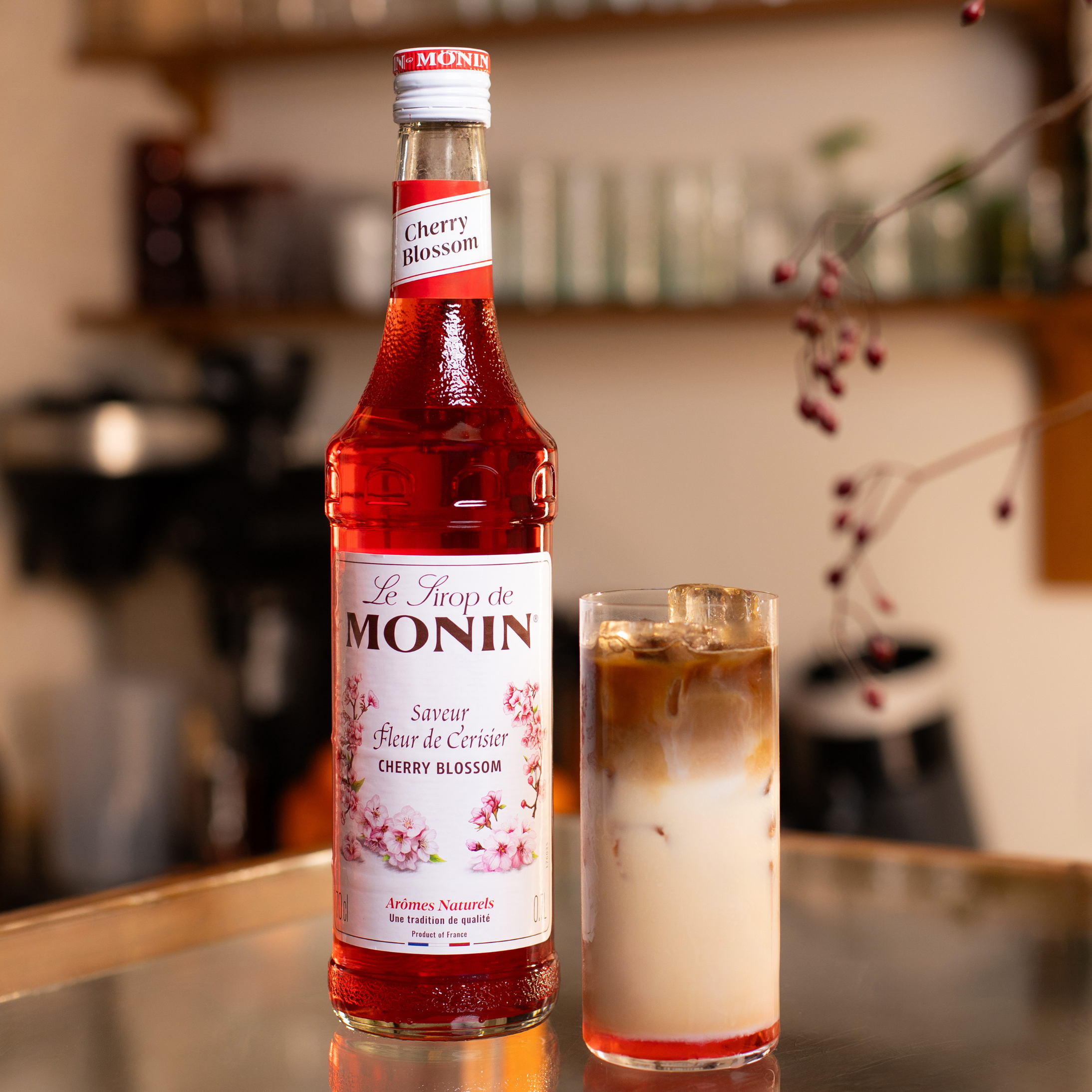 Iced Latte Fleur de Cerisier