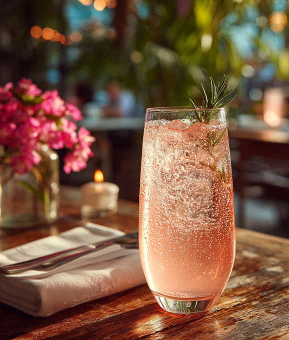 Cherry Blossom Peach-Apricot Fresh Soda
