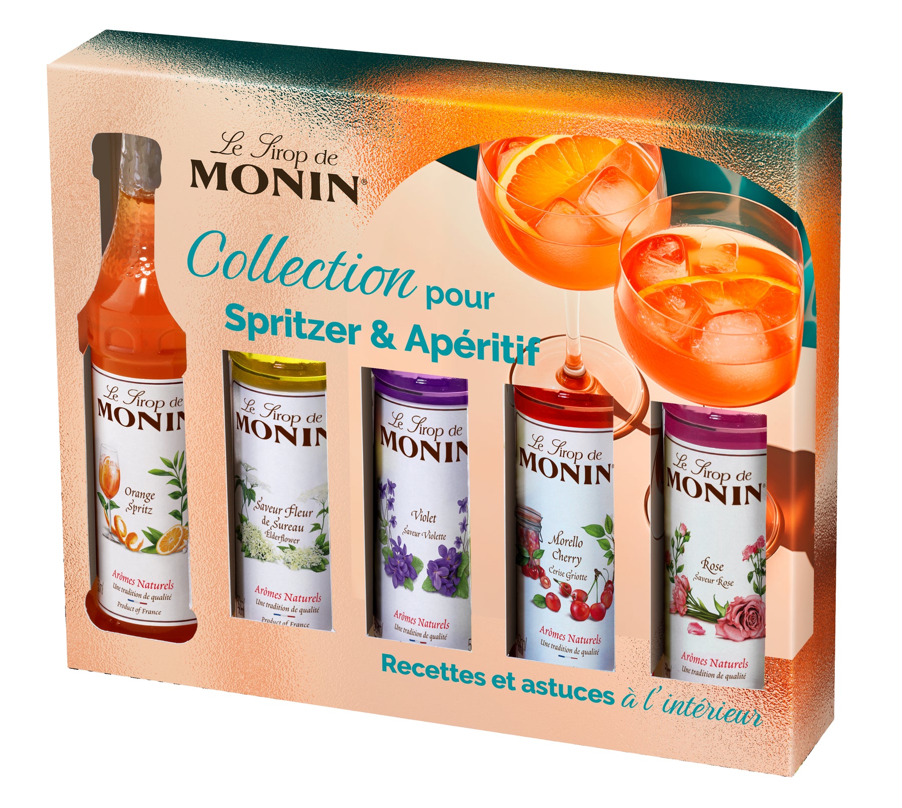Coffret de sirops pour Spritzer et Apéritif - 5x5cl