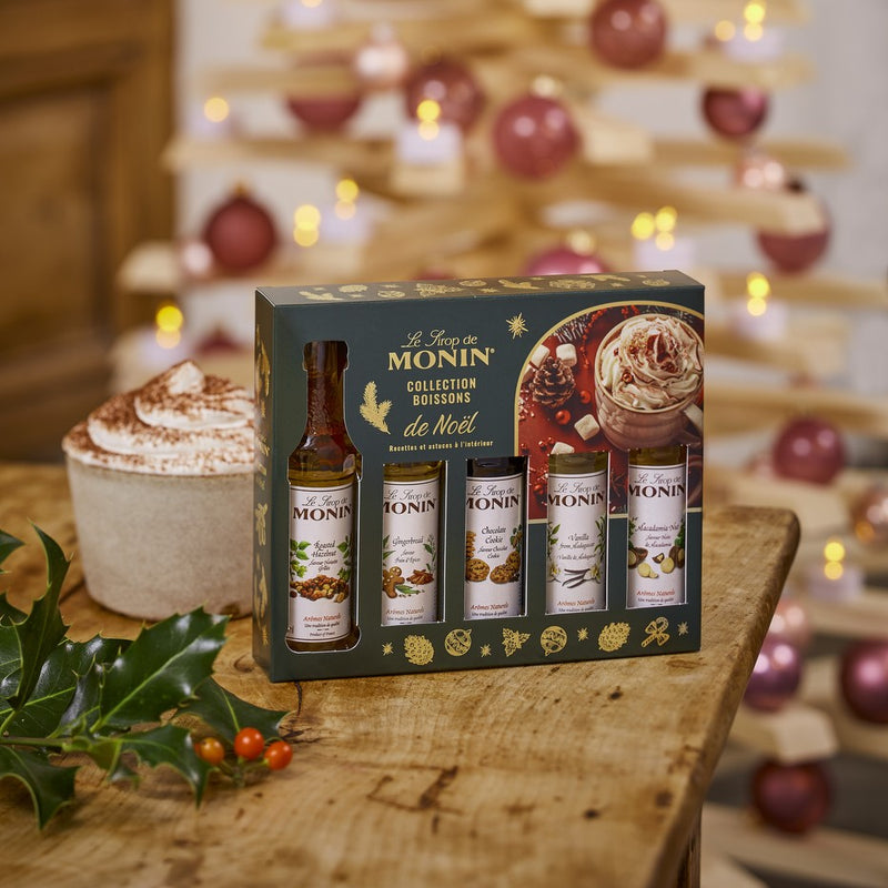 Coffret de Noël - Sirops pour Café - 5x5cl