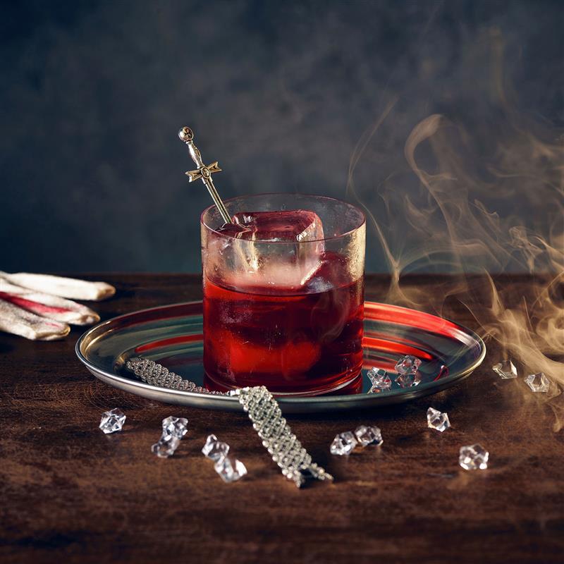 Negroni au sirop de Fruits Rouges, aromatisé aux Epices