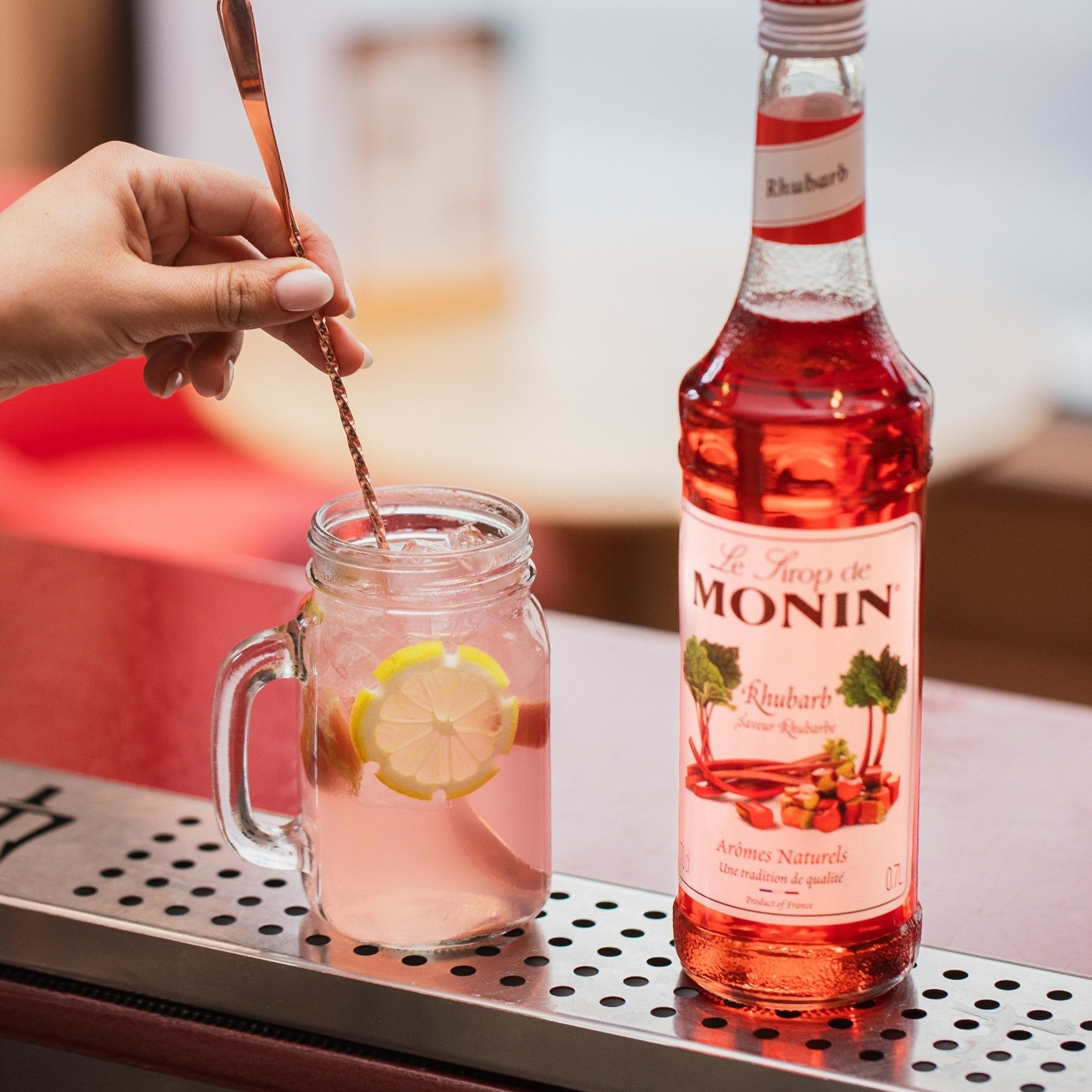 Fresh Soda Pomme Rhubarbe