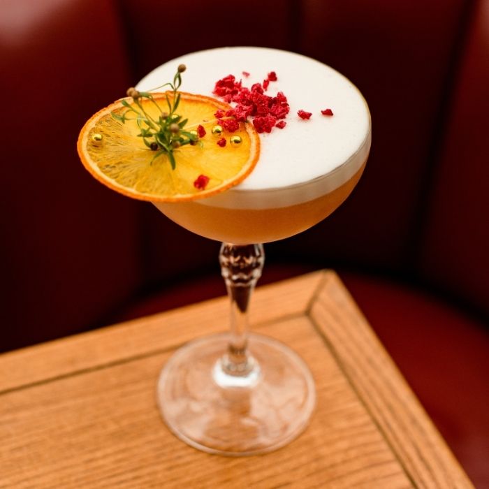 Gin Sour Mirabelle