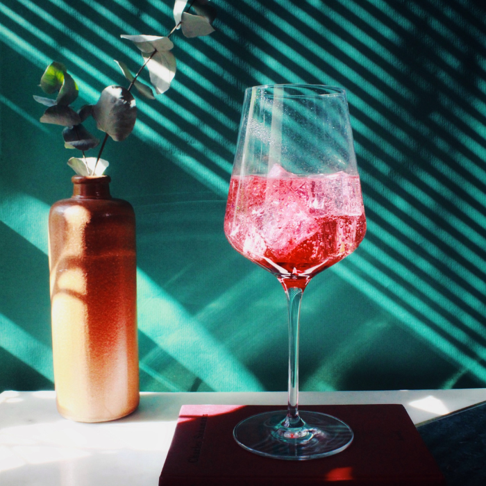 Gin Tonic au Pamplemousse Rose