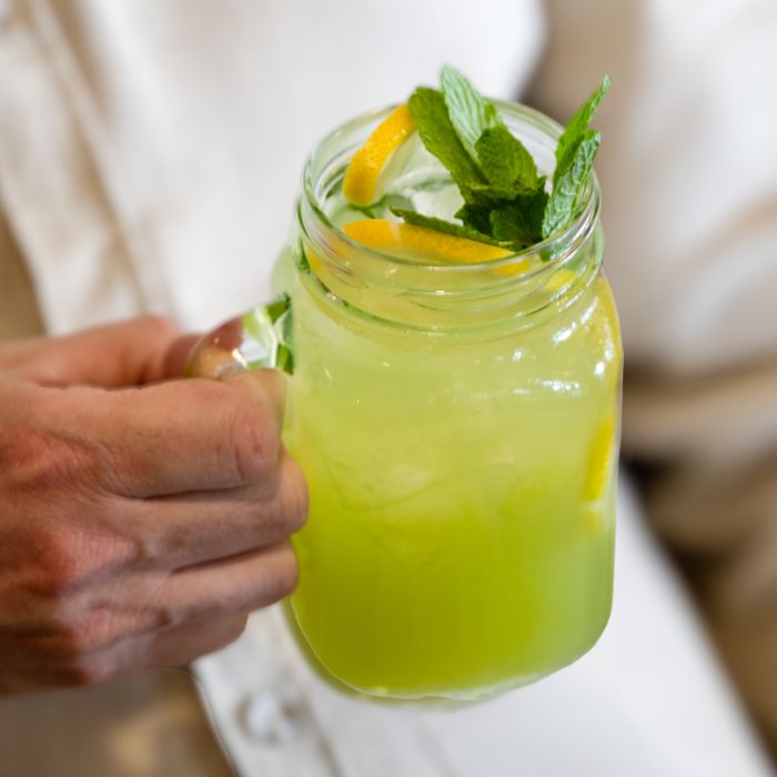 Limonade Melon Basilic