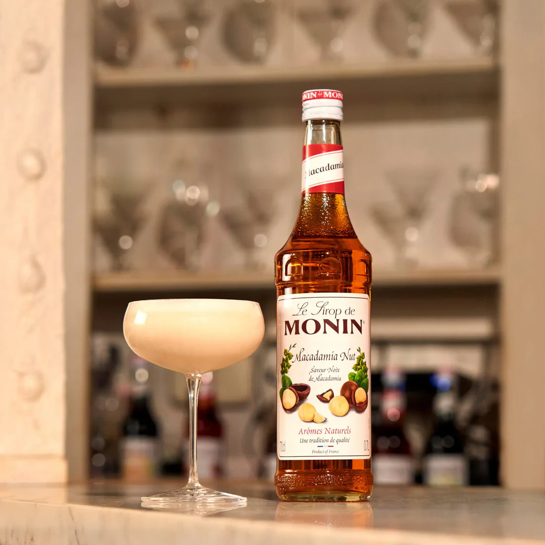 Punch au lait et macadamia
