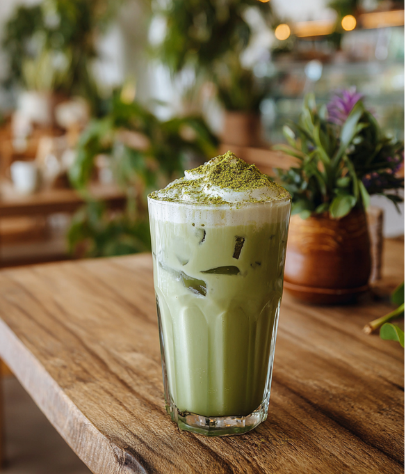 Matcha Iced Latte