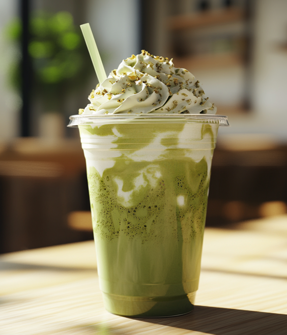 Matcha Vanilla Milkshake