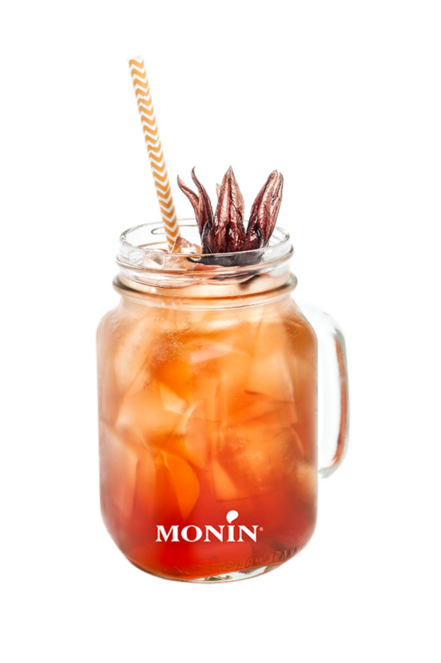 Orange Spritz Hibiscus Mocktail