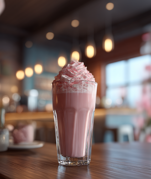 Ruby Chocolate Milkshake